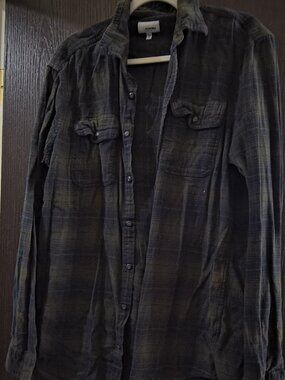 Sonoma Plaid Button Up Flannel